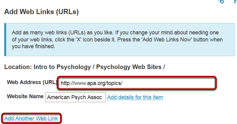 Is a URL a website link?
