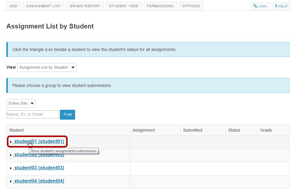 d2l submit assignment on behalf of student