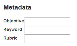 Add Metadata. (Optional)