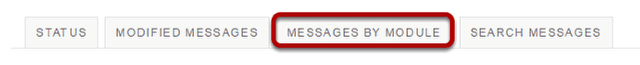 Click Messages by Module.